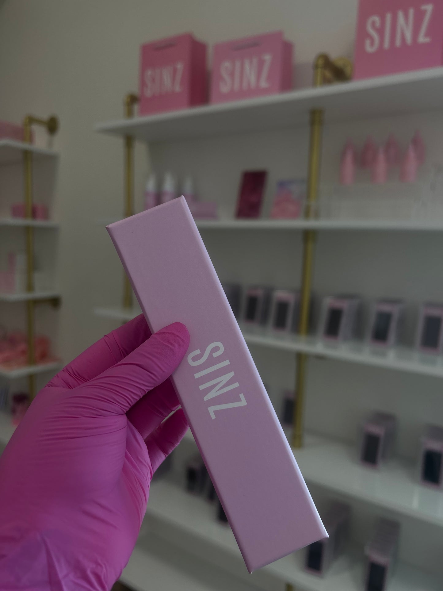 SINZ PINK BADDIE DUO TWEEZERS 😈💗 ( Fiber Tip )