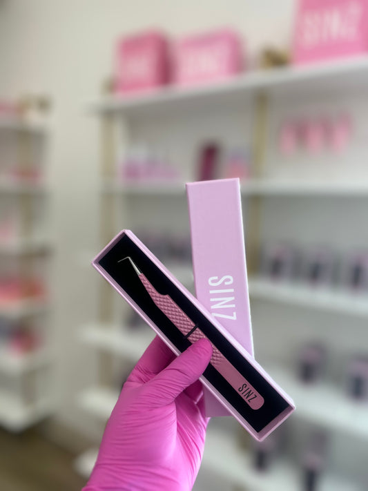 PINK SLIM 90 DEGREE TWEEZER💗